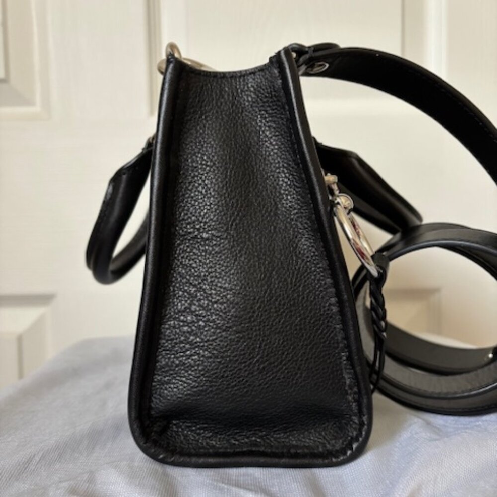 Rebecca Minkoff Micro Bedford Zip Satchel Black - Picture 3 of 16